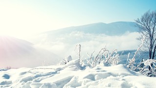 冰雪景色唯美壁纸
