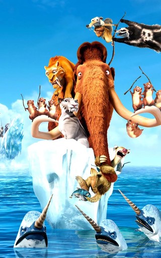 冰河世纪4:大陆漂移》高清手机壁纸-ZOL手机壁纸