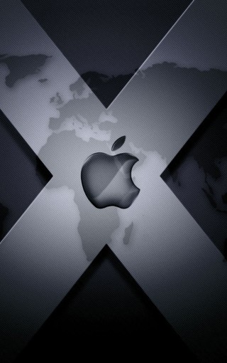 创意苹果logo高清壁纸下载