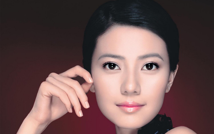 高圆圆美女宽屏壁纸