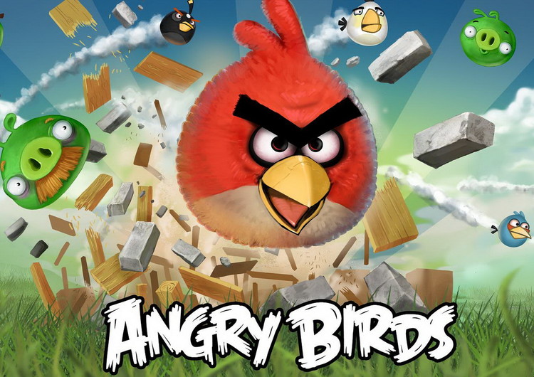 愤怒的小鸟(angry birds) 可爱卡通壁纸